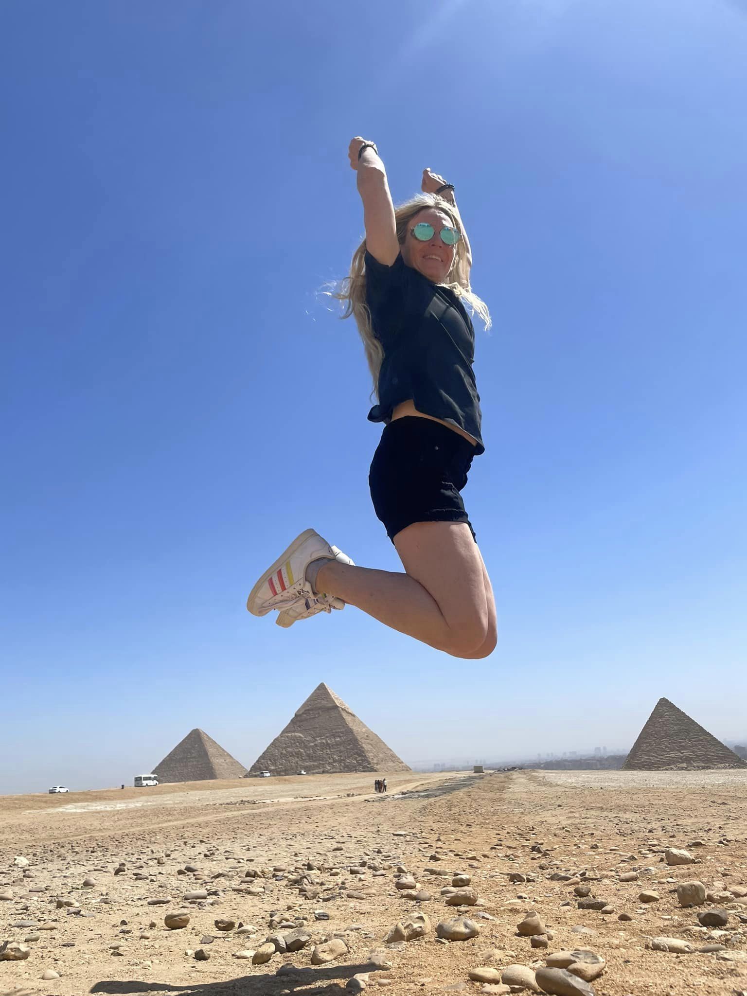 Cathy Bertram in Egypt